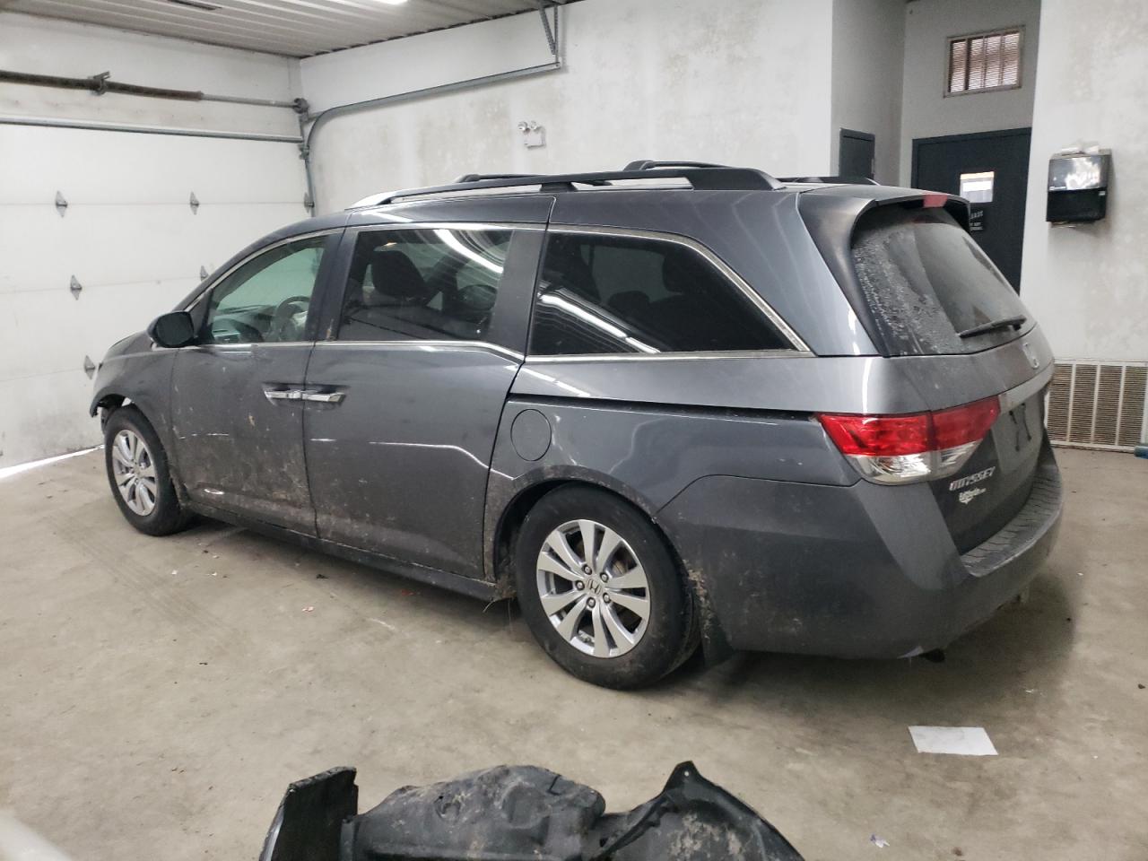 2017 Honda Odyssey VIN 5FNRL5H66HB001199 Copart auction photo, front end / minor dent/scratches damage thumbnail 2