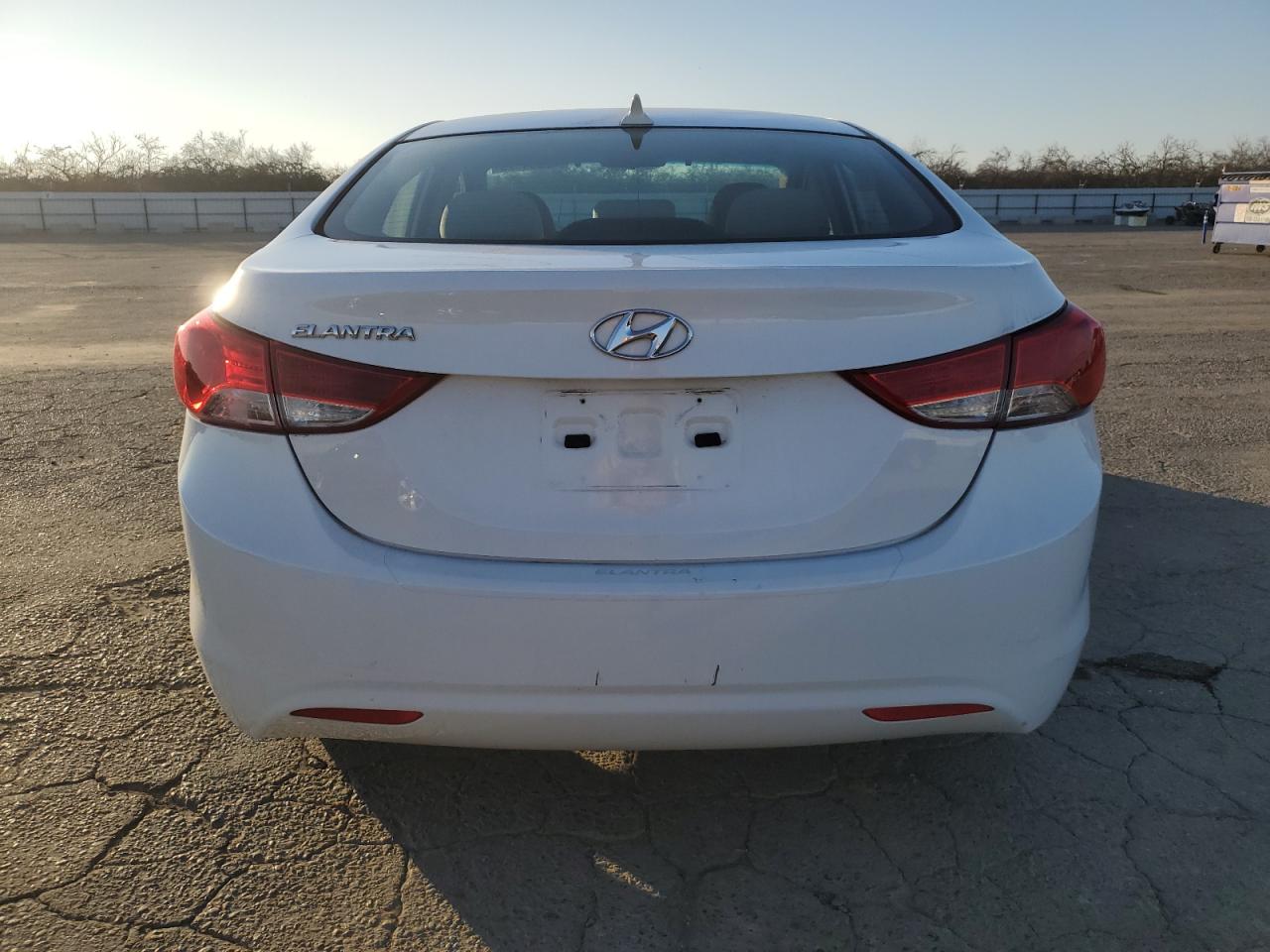 2013 Hyundai Elantra VIN 5NPDH4AE1DH271203 Copart auction photo, side damage thumbnail 6