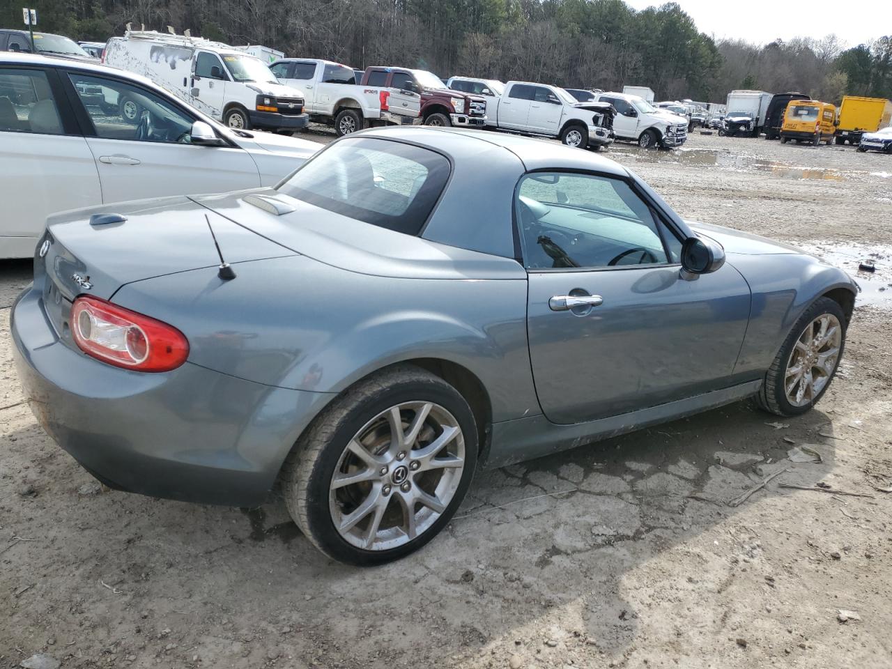 2013 Mazda MX-5 VIN JM1NC2PF0D0233238 Copart auction photo, front end / side damage thumbnail 3