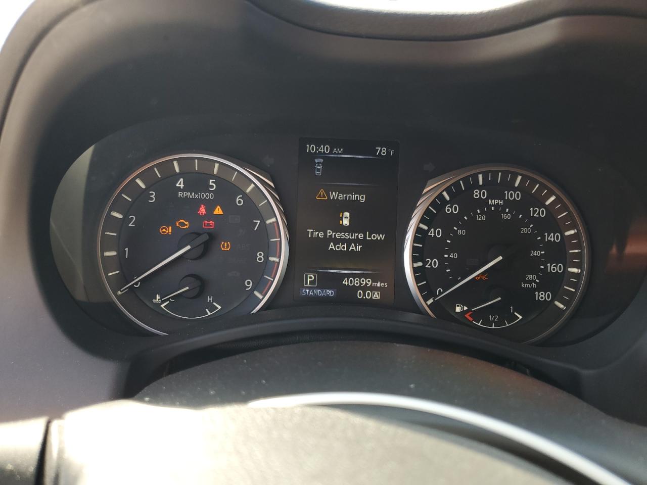 2019 Infiniti Q50 VIN JN1EV7AR4KM593485 Copart auction photo, all over / minor dent/scratches damage thumbnail 9