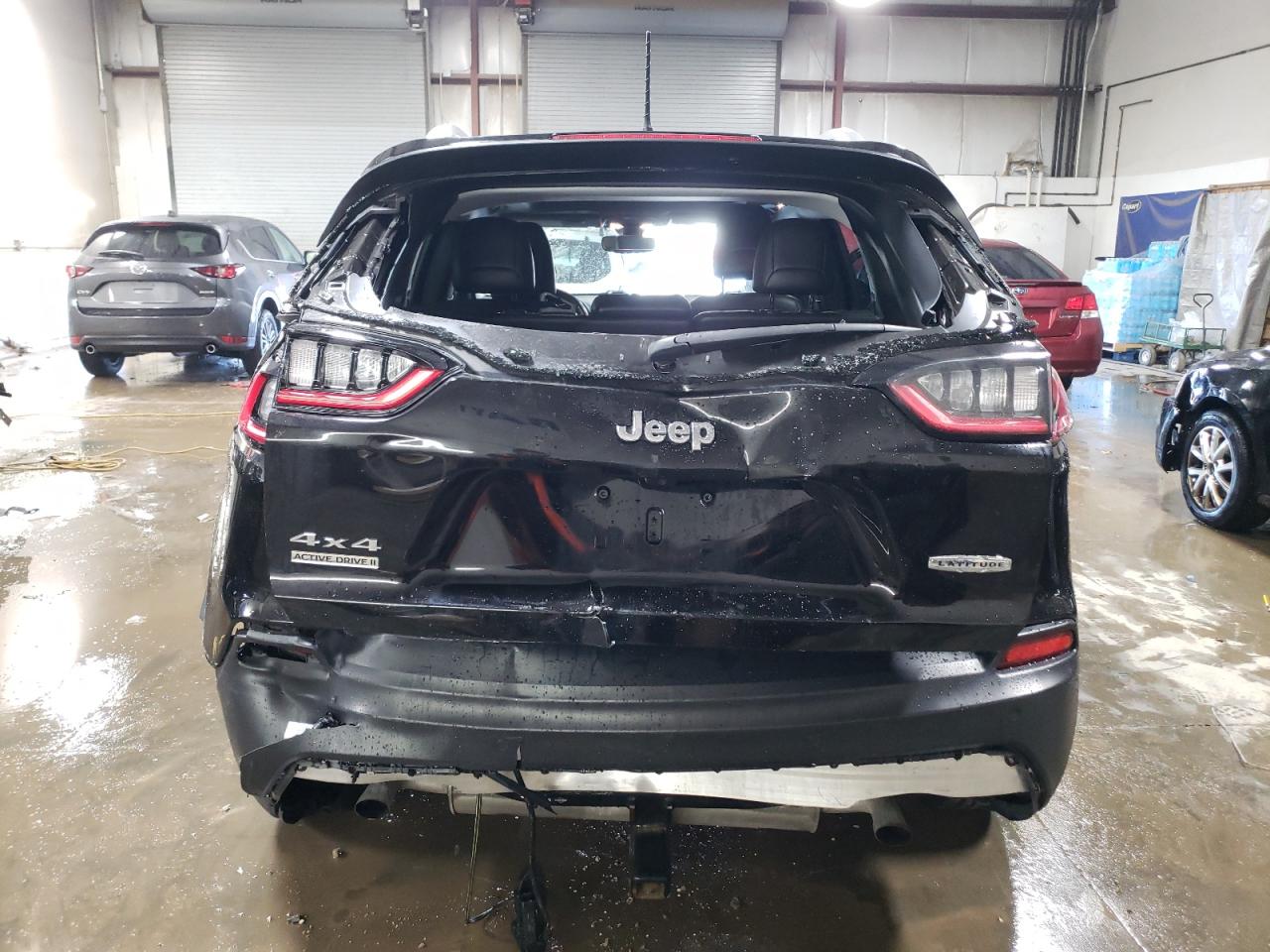 2019 Jeep Grand Cherokee VIN 1C4PJMLX3KD375730 Copart auction photo, rear end damage thumbnail 6