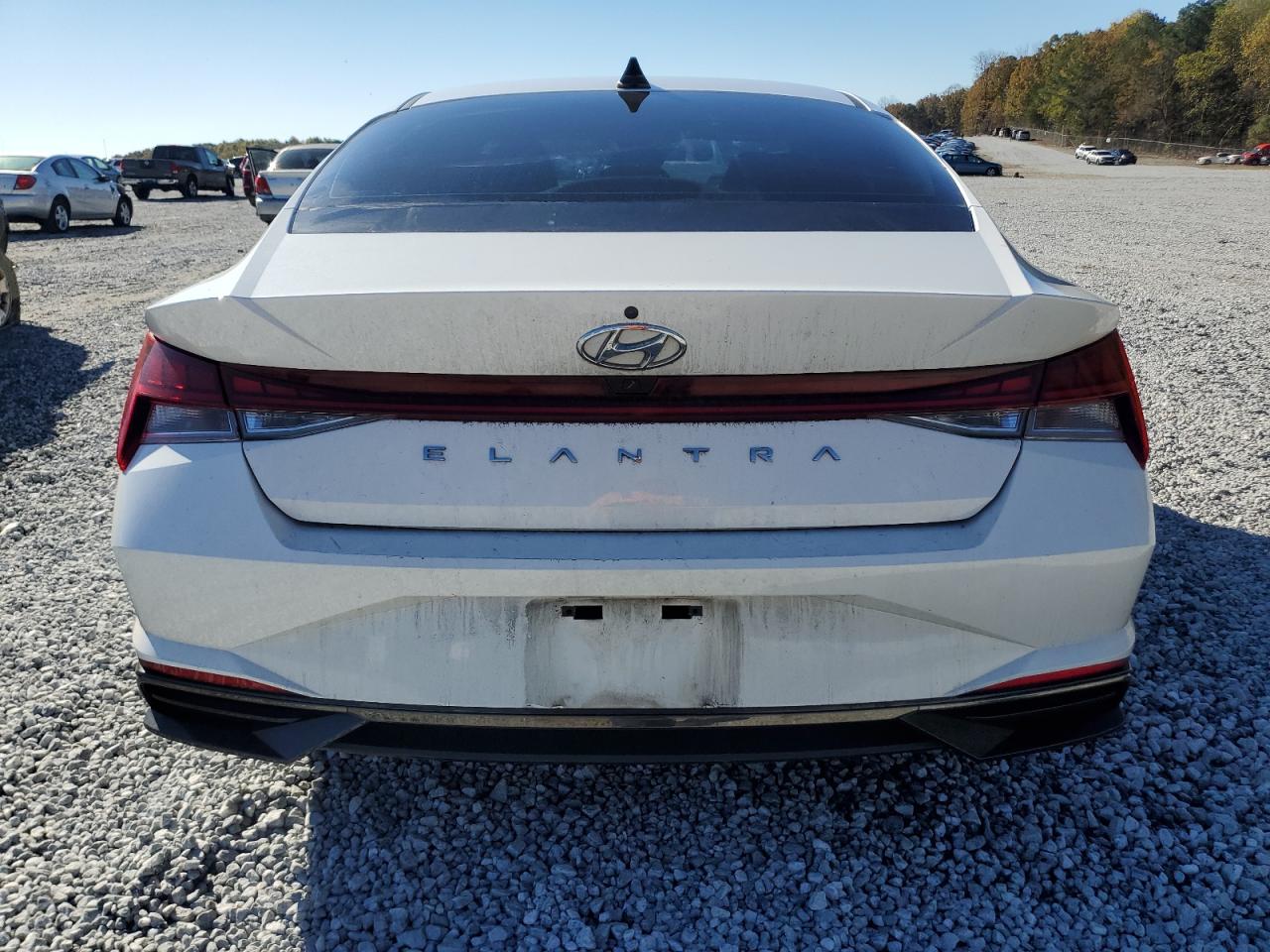 2022 Hyundai Elantra VIN 5NPLN4AG6NH069853 Copart auction photo, front end damage thumbnail 6