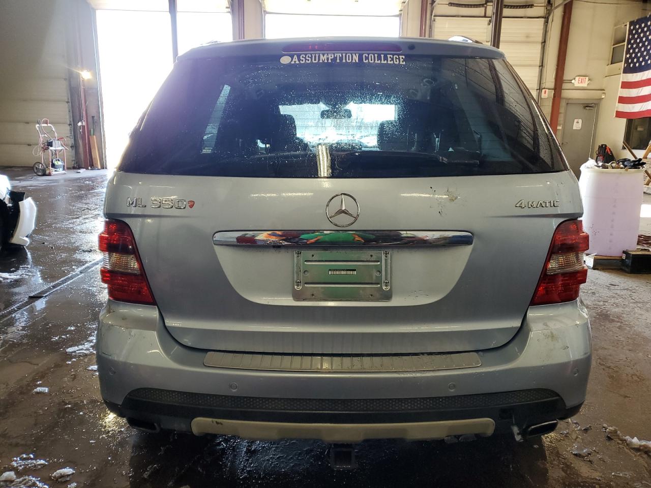 2008 Mercedes-Benz M-klasse VIN 4JGBB86E08A353165 Copart auction photo, rear end damage thumbnail 6