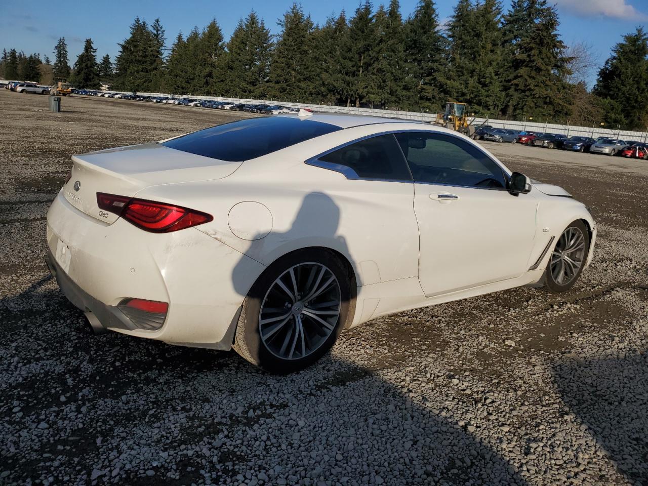 2017 Infiniti Q60 VIN JN1EV7EL4HM552787 Copart auction photo, front end damage thumbnail 3