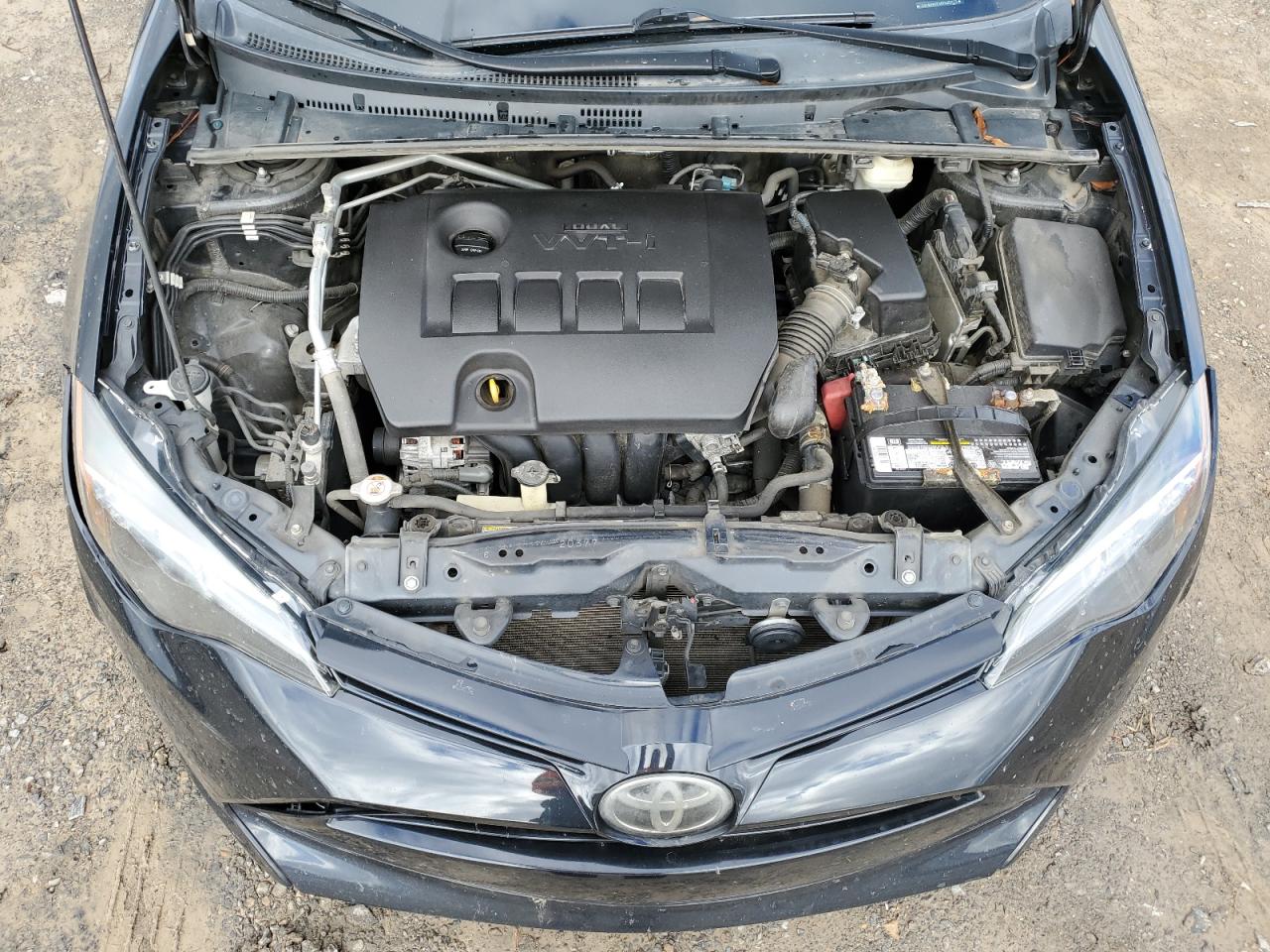 2017 Toyota Corolla VIN 5YFBURHE5HP695773 Copart auction photo, all over damage thumbnail 12