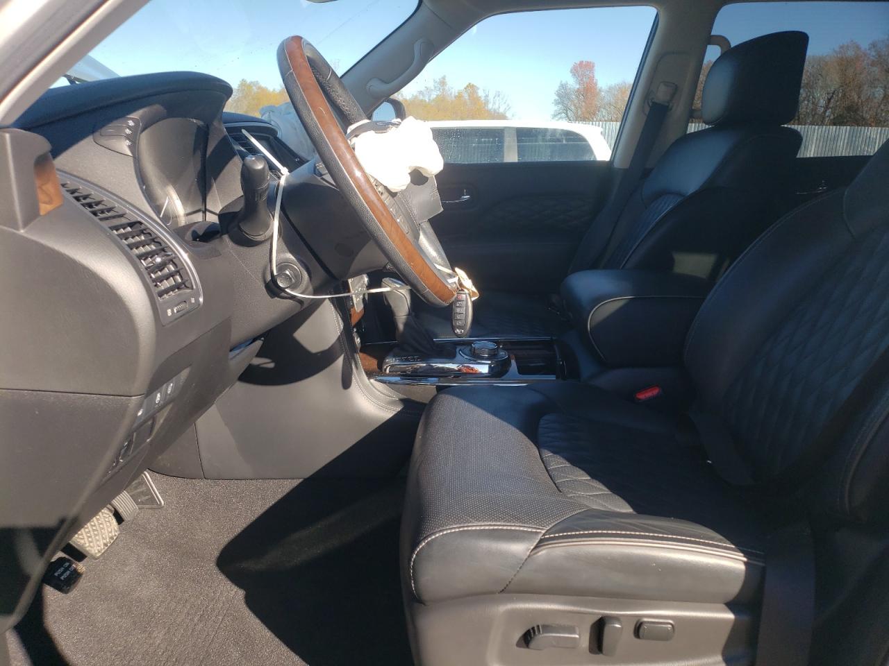2019 Infiniti QX80 VIN JN8AZ2NE0K9228223 Copart auction photo, front end damage thumbnail 7