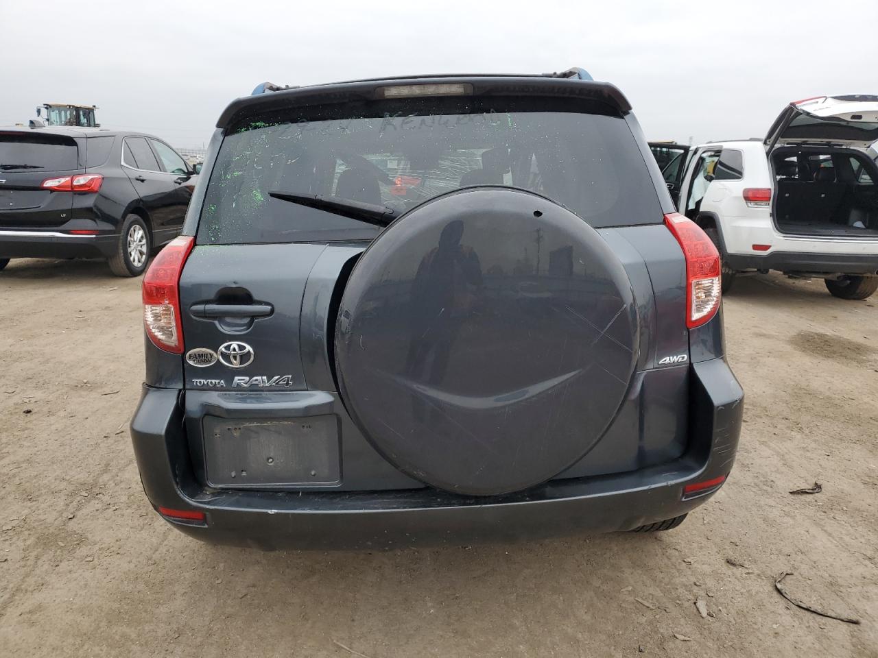 2007 Toyota RAV 4 VIN JTMBD32V875091474 Copart auction photo, front end / side damage thumbnail 6
