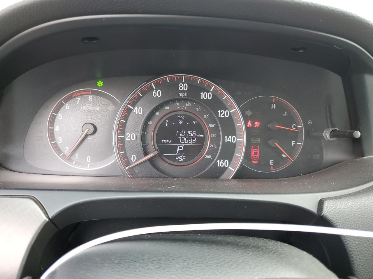 2016 Honda Accord VIN 1HGCR2F51GA227981 Copart auction photo, all over / front end damage thumbnail 9