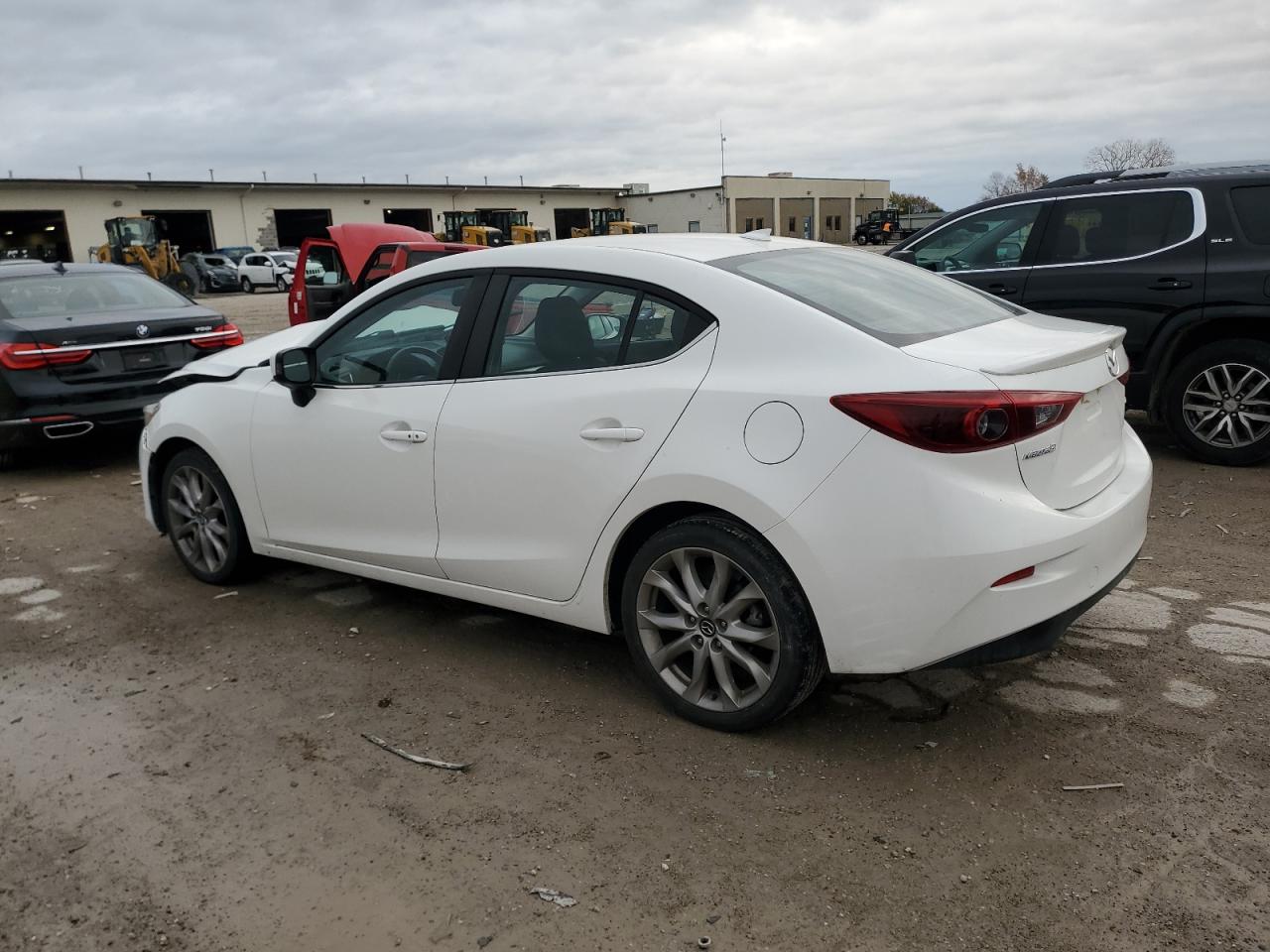 2014 Mazda 3 VIN JM1BM1W33E1196294 Copart auction photo, front end / minor dent/scratches damage thumbnail 2