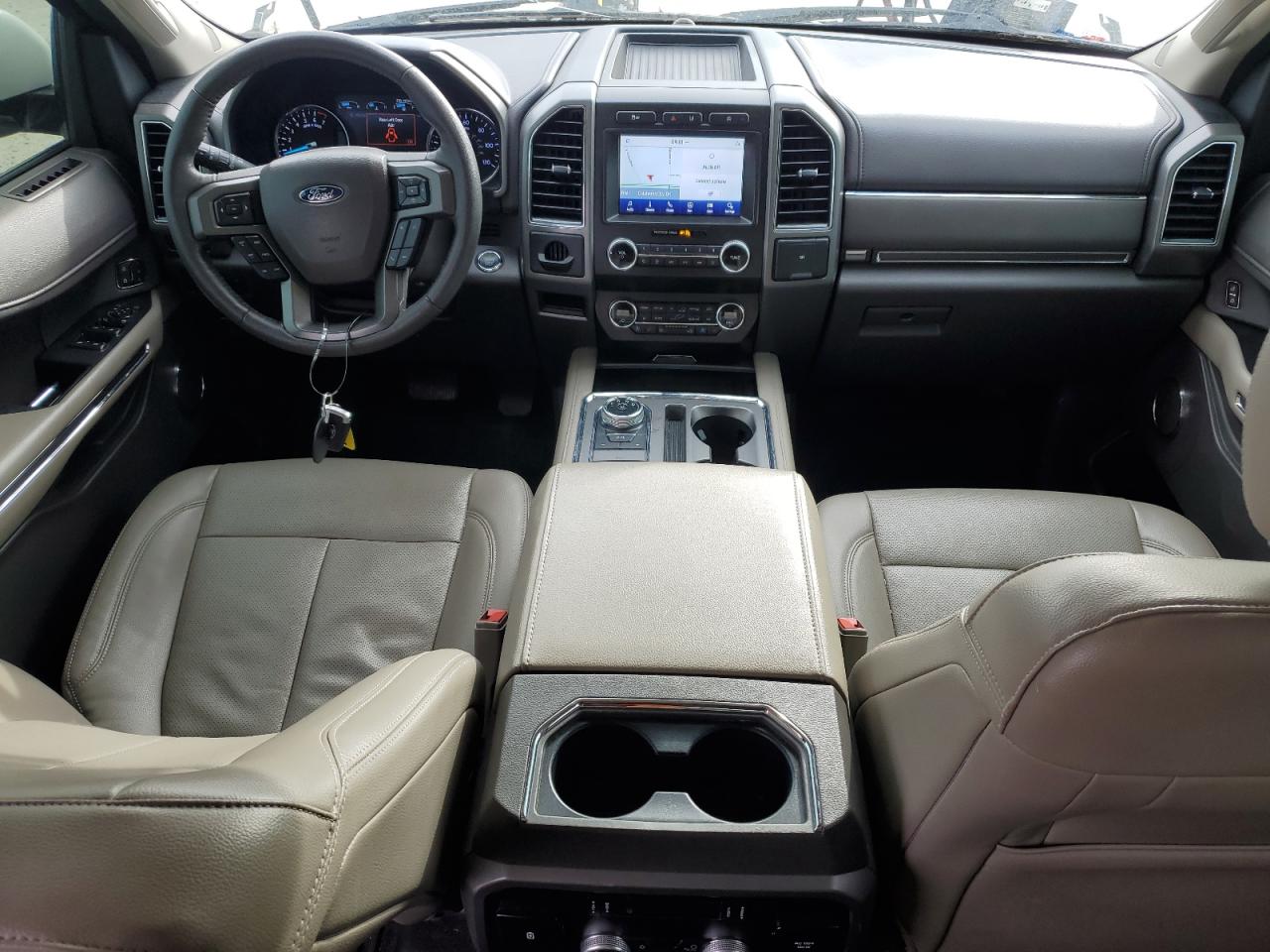 2020 Ford Expedition VIN 1FMJU1HT4LEA02592 Copart auction photo, front end / minor dent/scratches damage thumbnail 8