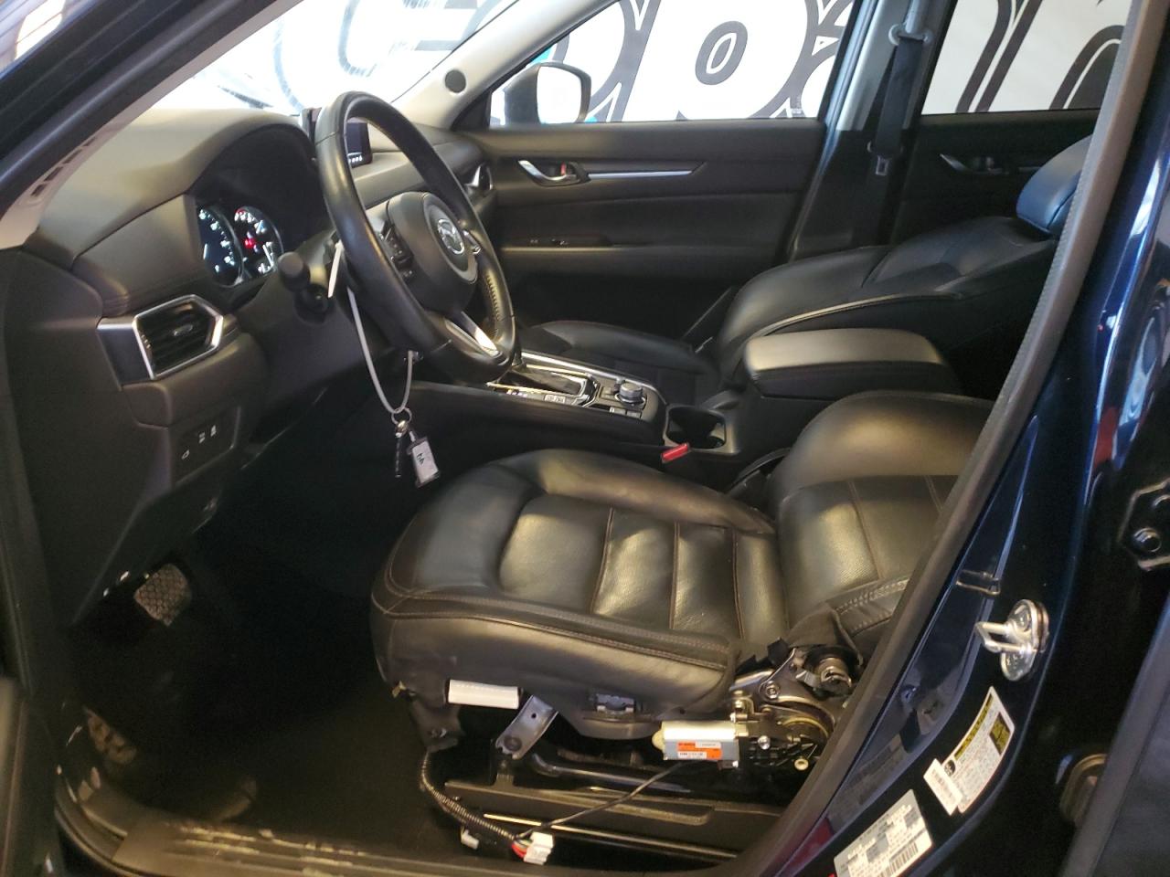 2020 Mazda CX-5 VIN JM3KFBDM4L0797882 Copart auction photo, side / mechanical damage thumbnail 7