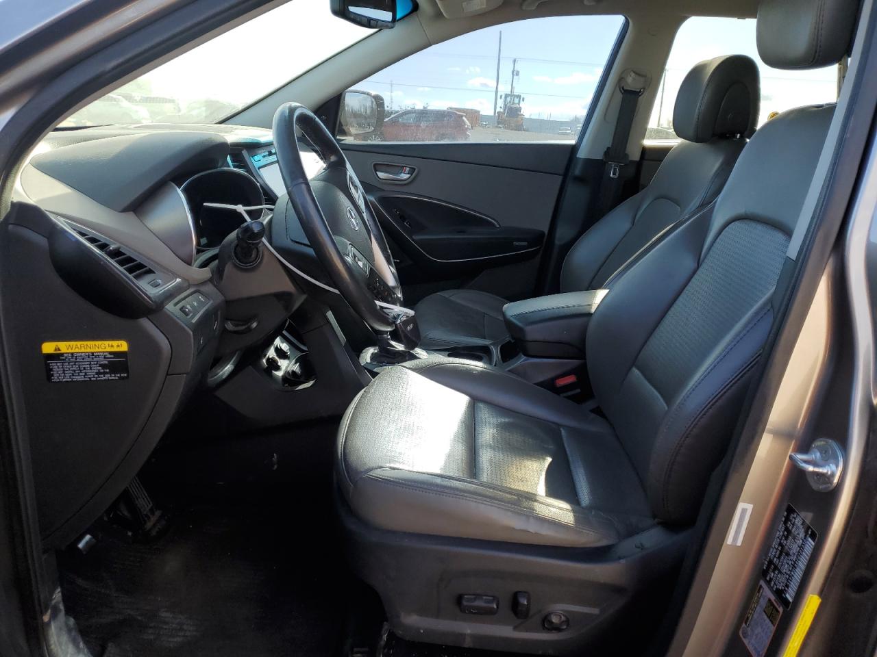 2014 Hyundai Santa Fe VIN 5XYZW3LA4EG201350 Copart auction photo, side / minor dent/scratches damage thumbnail 7