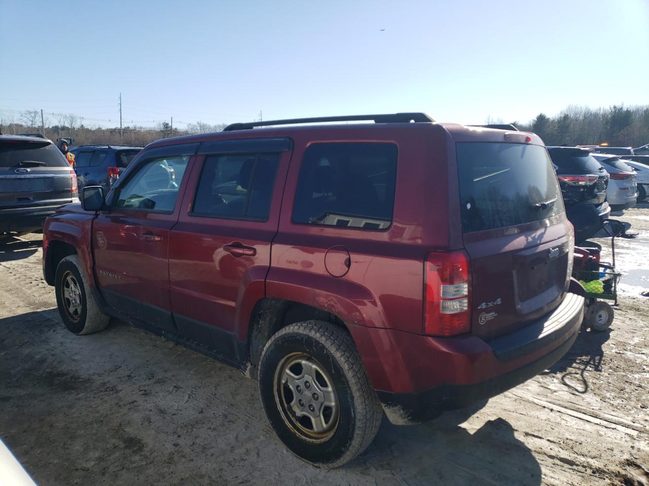 2013 Jeep Liberty (Patriot) VIN 1C4NJRBB4DD245422 Copart auction photo, front end / minor dent/scratches damage thumbnail 2