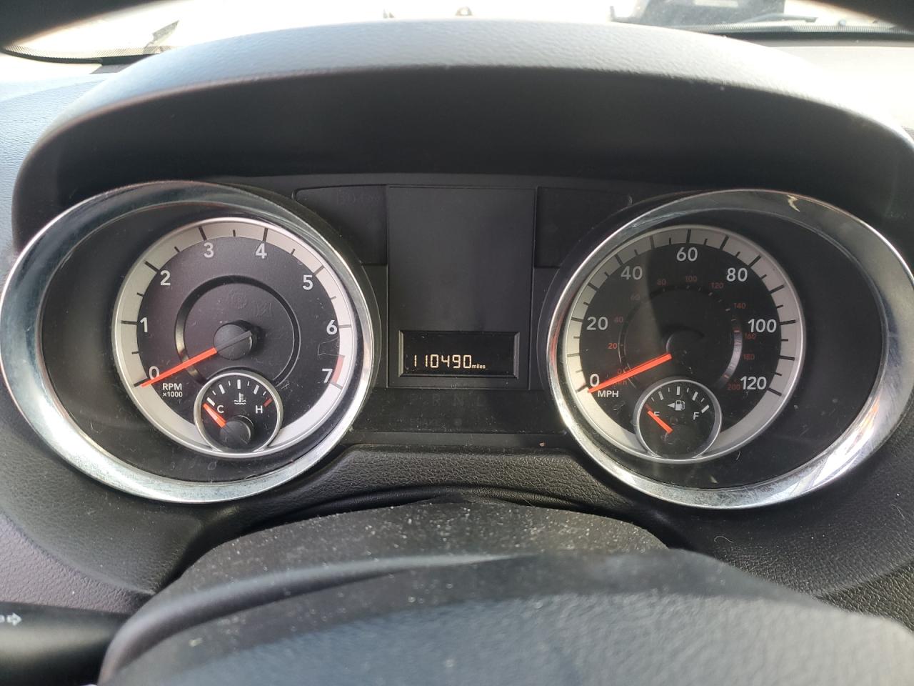 2014 Dodge Caravan VIN 2C4RDGCGXER120902 Copart auction photo, mechanical damage thumbnail 9