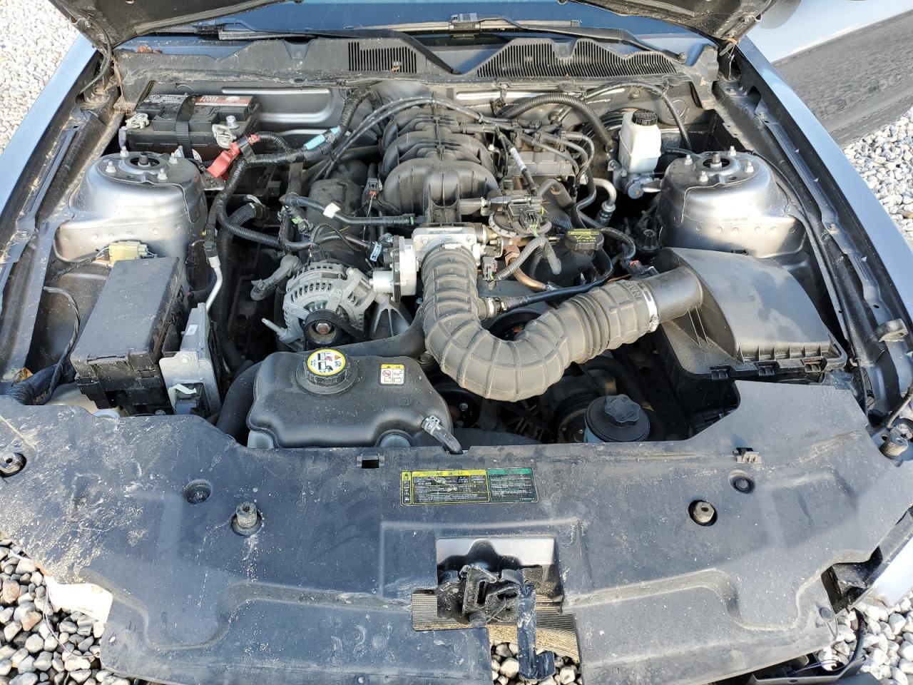 2010 Ford Mustang VIN 1ZVBP8EN0A5127744 Copart auction photo, front end / rear end damage thumbnail 12