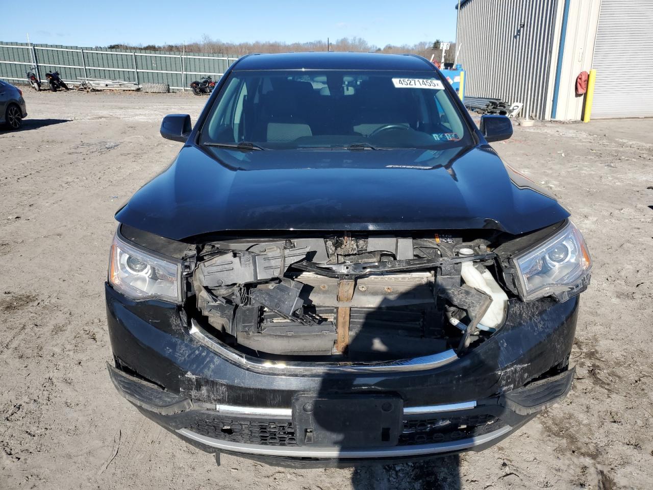 2017 GMC Acadia VIN 1GKKNRLA5HZ238408 Copart auction photo, front end damage thumbnail 5