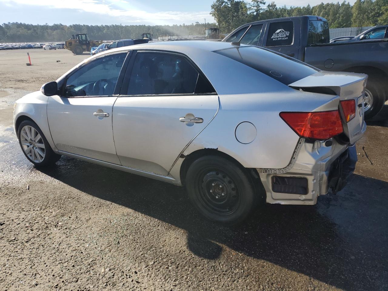 2010 KIA Forte VIN KNAFU4A25A5055065 Copart auction photo, rear end / front end damage thumbnail 2