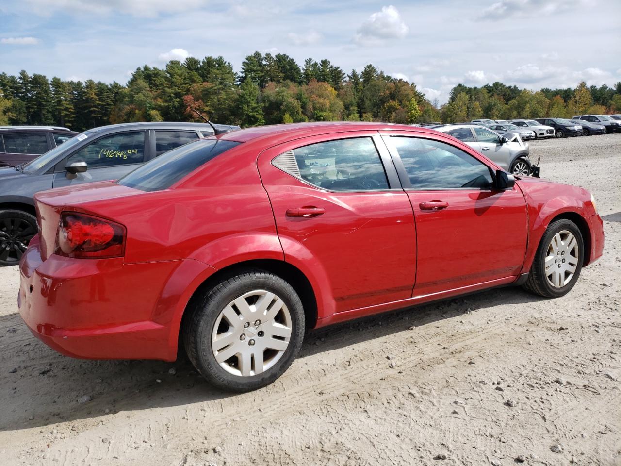 2013 Dodge Avenger VIN 1C3CDZABXDN755790 Copart auction photo, front end / minor dent/scratches damage thumbnail 3