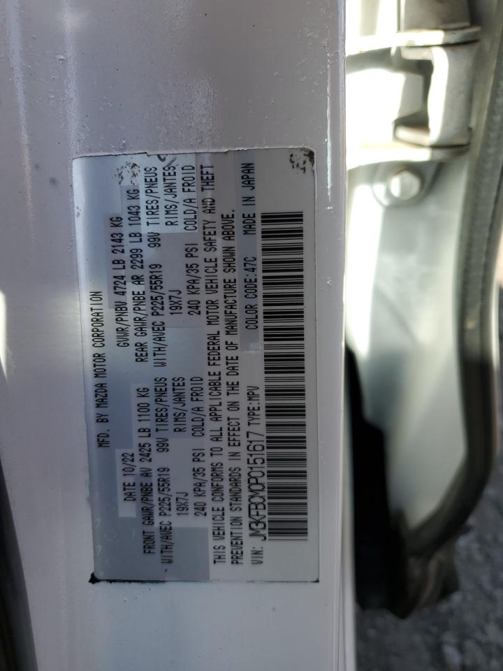 2023 Mazda CX-5 VIN JM3KFBCM0P0151617 Copart auction photo, front end damage thumbnail 14