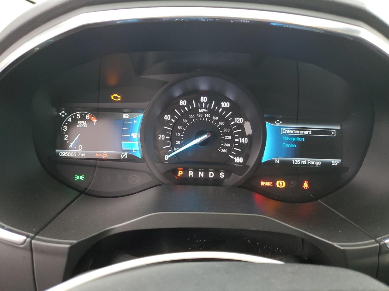 2021 Ford Edge VIN 2FMPK4K90MBA09602 Copart auction photo, rear end / minor dent/scratches damage thumbnail 9