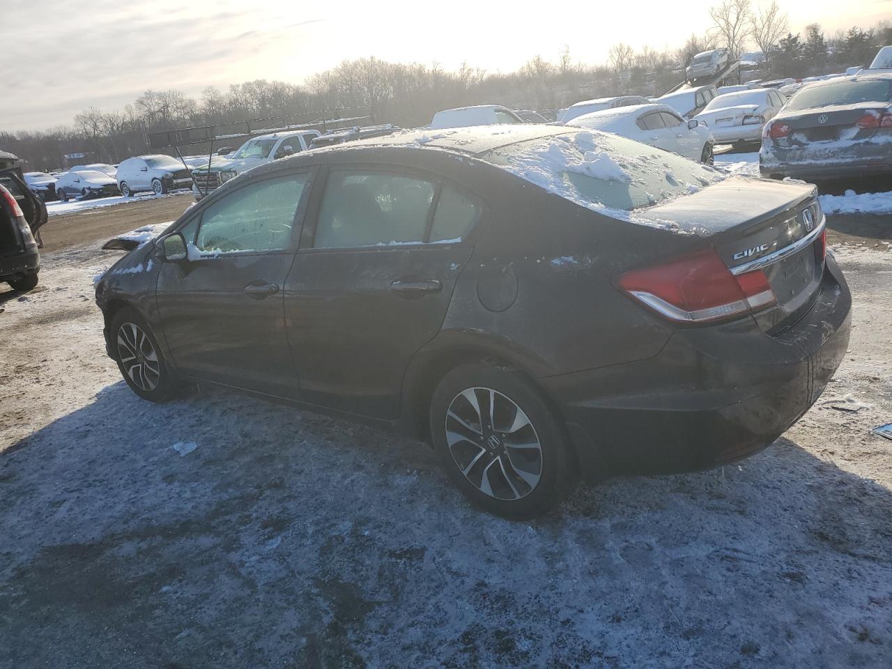 2013 Honda Civic VIN 19XFB2F88DE032138 Copart auction photo, front end damage thumbnail 2
