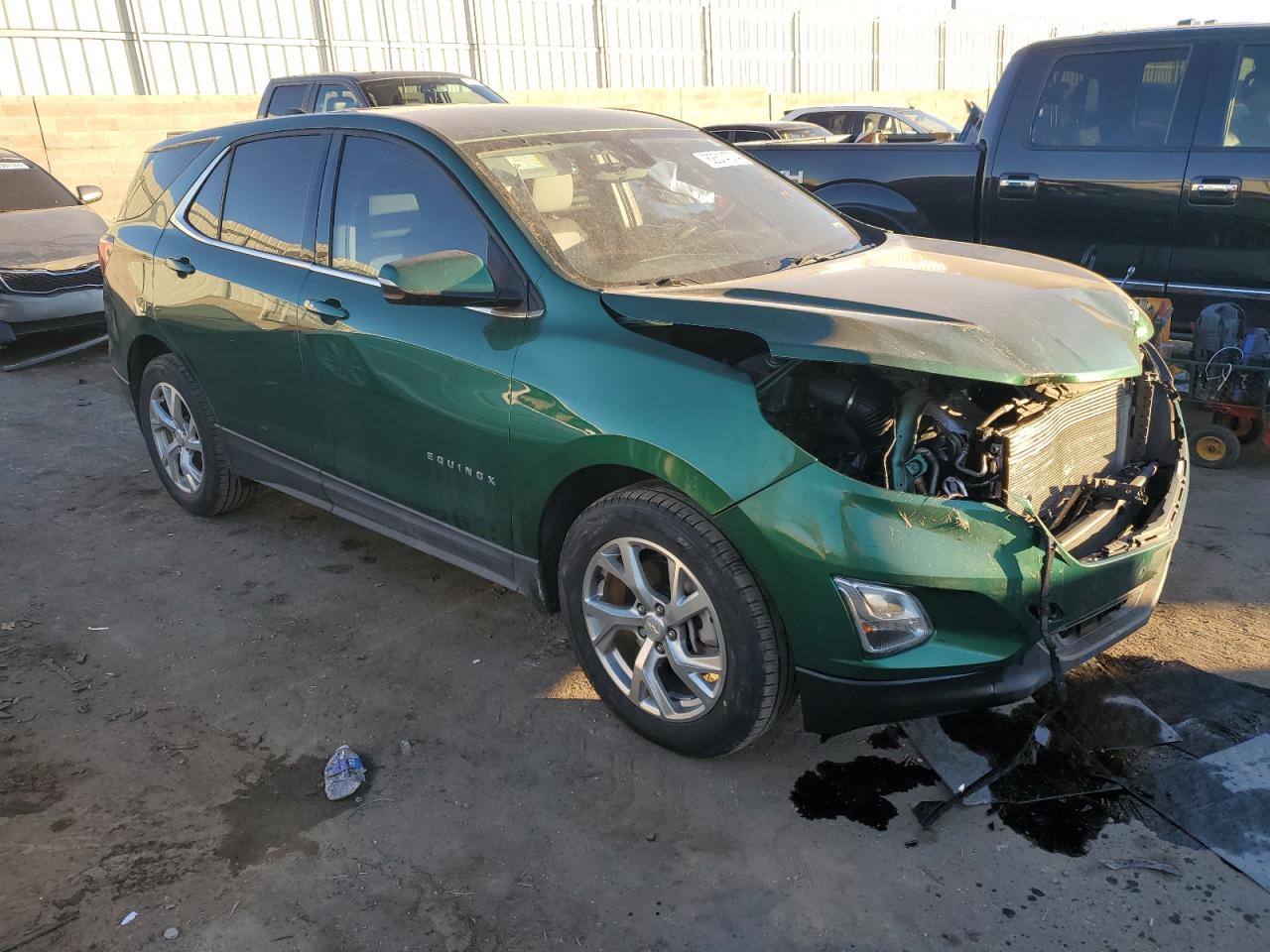 2018 Chevrolet Equinox VIN 2GNAXTEX5J6179420 Copart auction photo, front end damage thumbnail 4