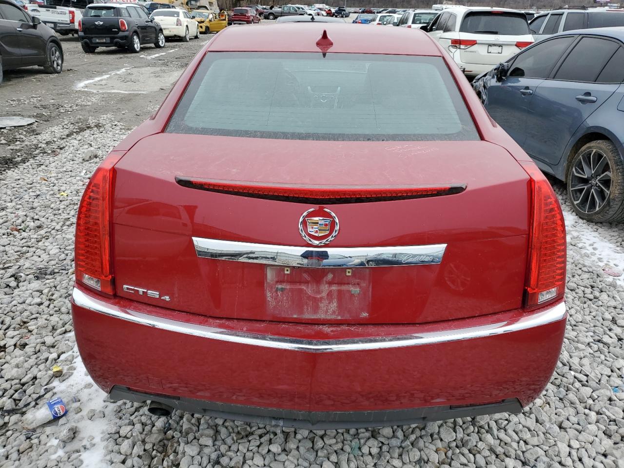 2011 Cadillac CTS VIN 1G6DG5EY7B0147205 Copart auction photo, front end / side damage thumbnail 6