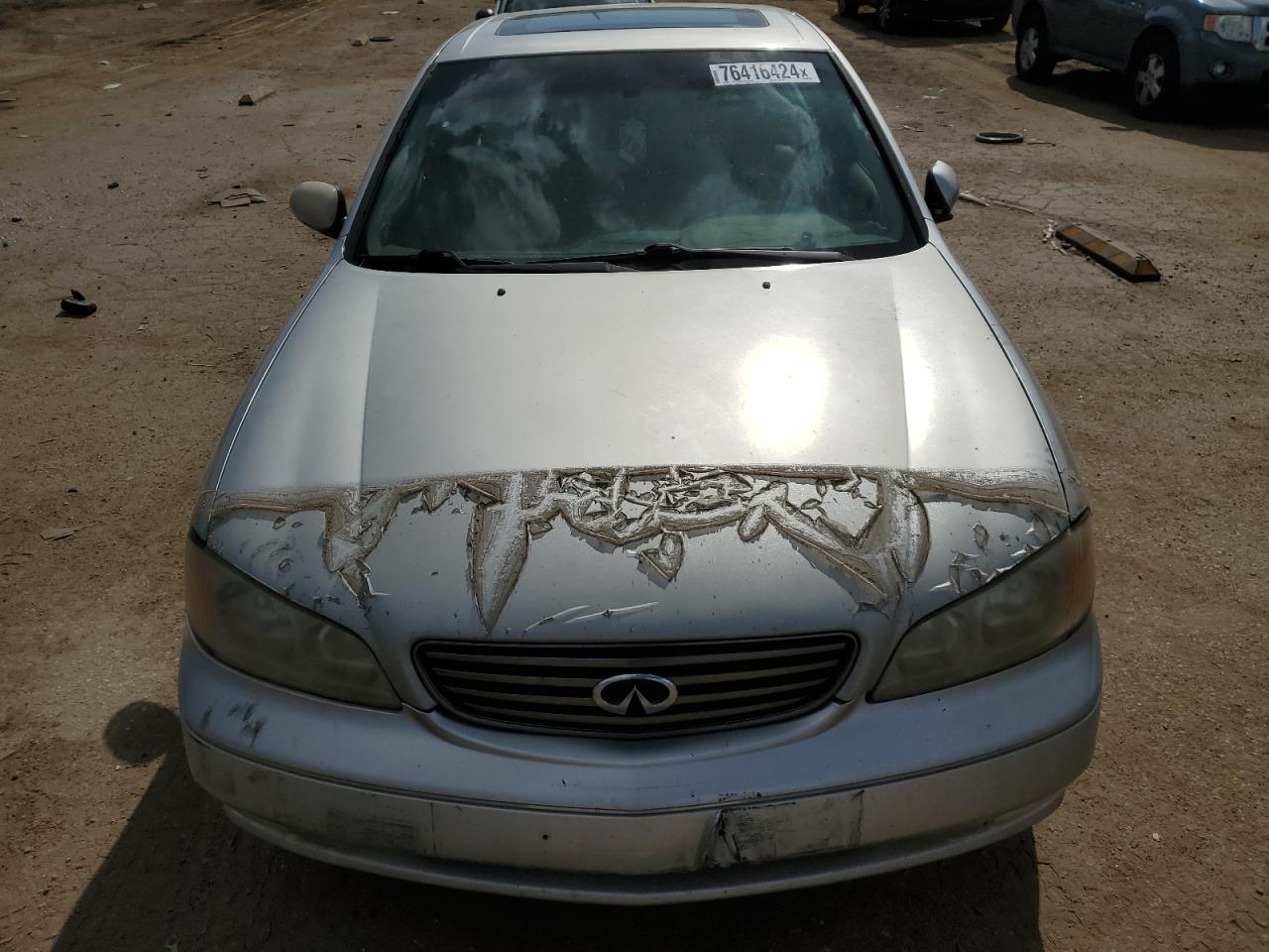 2002 Infiniti I VIN JNKDA31A02T015735 Copart auction photo, rear end / side damage thumbnail 12