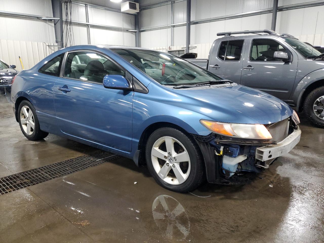 2008 Honda Civic VIN 2HGFG128X8H510833 Copart auction photo, front end damage thumbnail 4