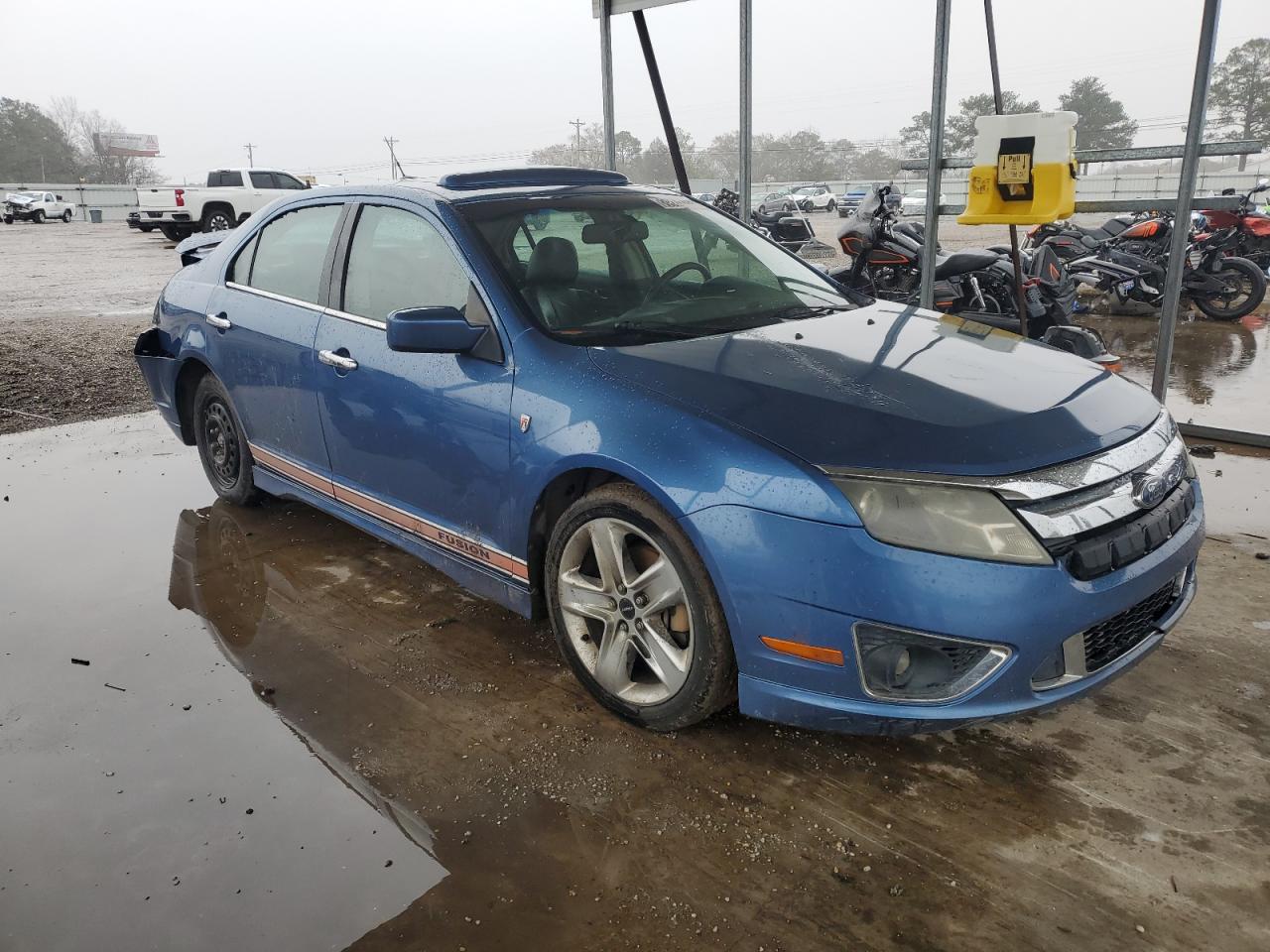 2010 Ford Fusion VIN 3FAHP0KC3AR150181 Copart auction photo, rear end damage thumbnail 4