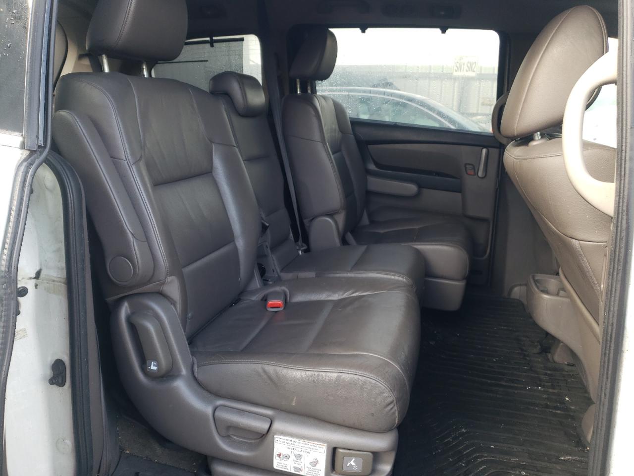 2013 Honda Odyssey VIN 5FNRL5H94DB052432 Copart auction photo, front end / burn - engine damage thumbnail 11