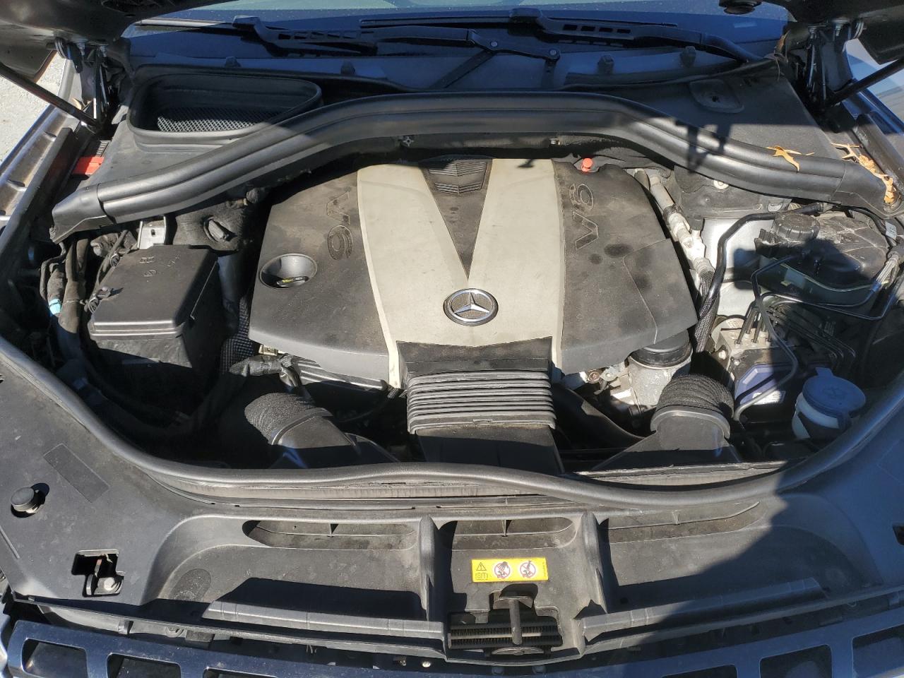 2013 Mercedes-Benz M-klasse VIN 4JGDA2EB9DA159826 Copart auction photo, side damage thumbnail 12