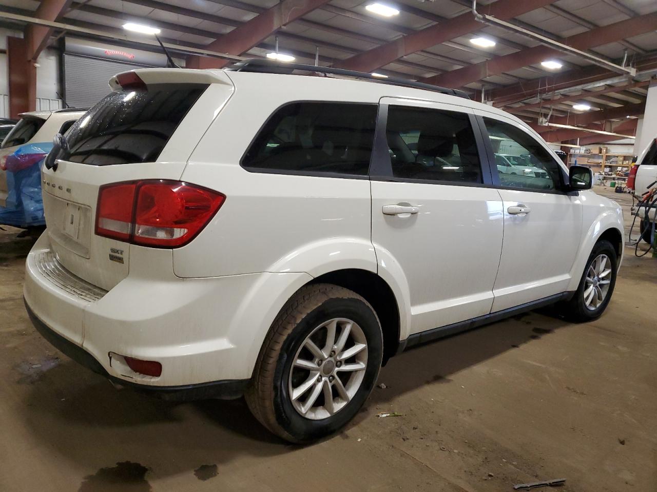 2013 Dodge Journey VIN 3C4PDCBG9DT546898 Copart auction photo, front end / side damage thumbnail 3