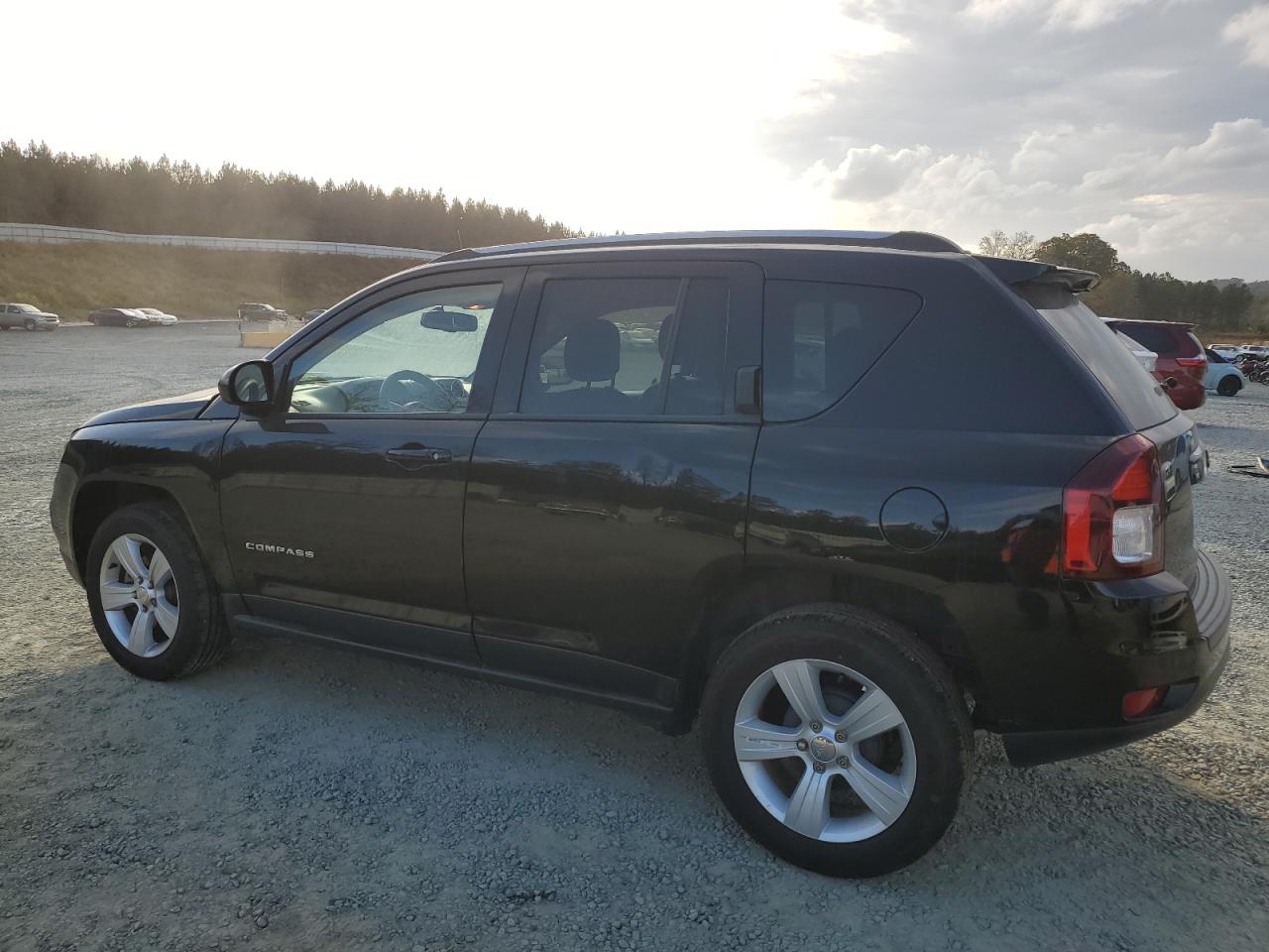 2016 Jeep Compass VIN 1C4NJCBA4GD633792 Copart auction photo, front end / side damage thumbnail 2
