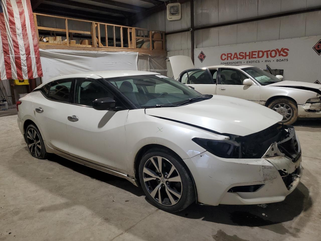 2017 Nissan Maxima VIN 1N4AA6AP6HC385662 Copart auction photo, front end damage thumbnail 4