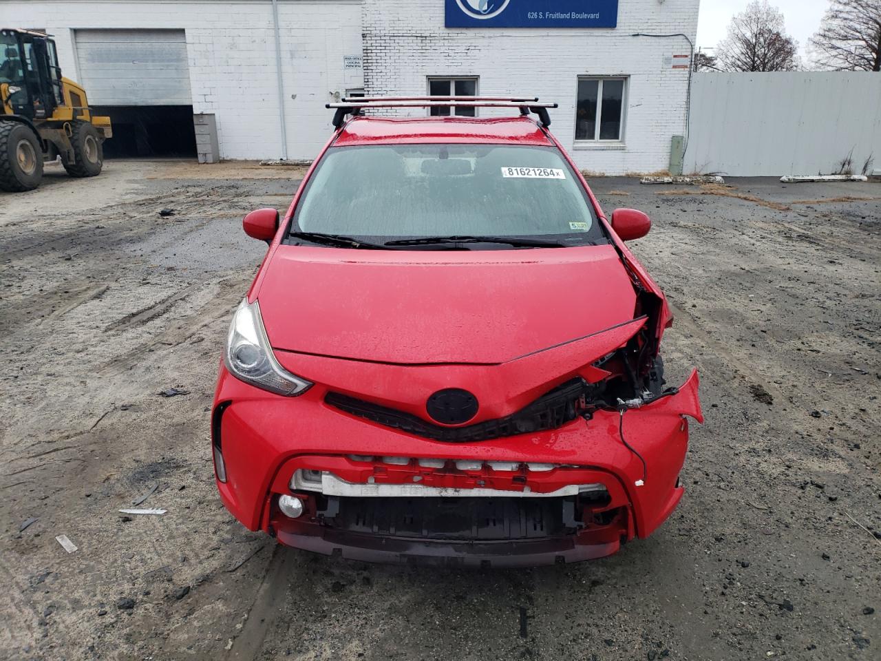 2015 Toyota Prius VIN JTDZN3EU1FJ032108 Copart auction photo, front end / side damage thumbnail 5