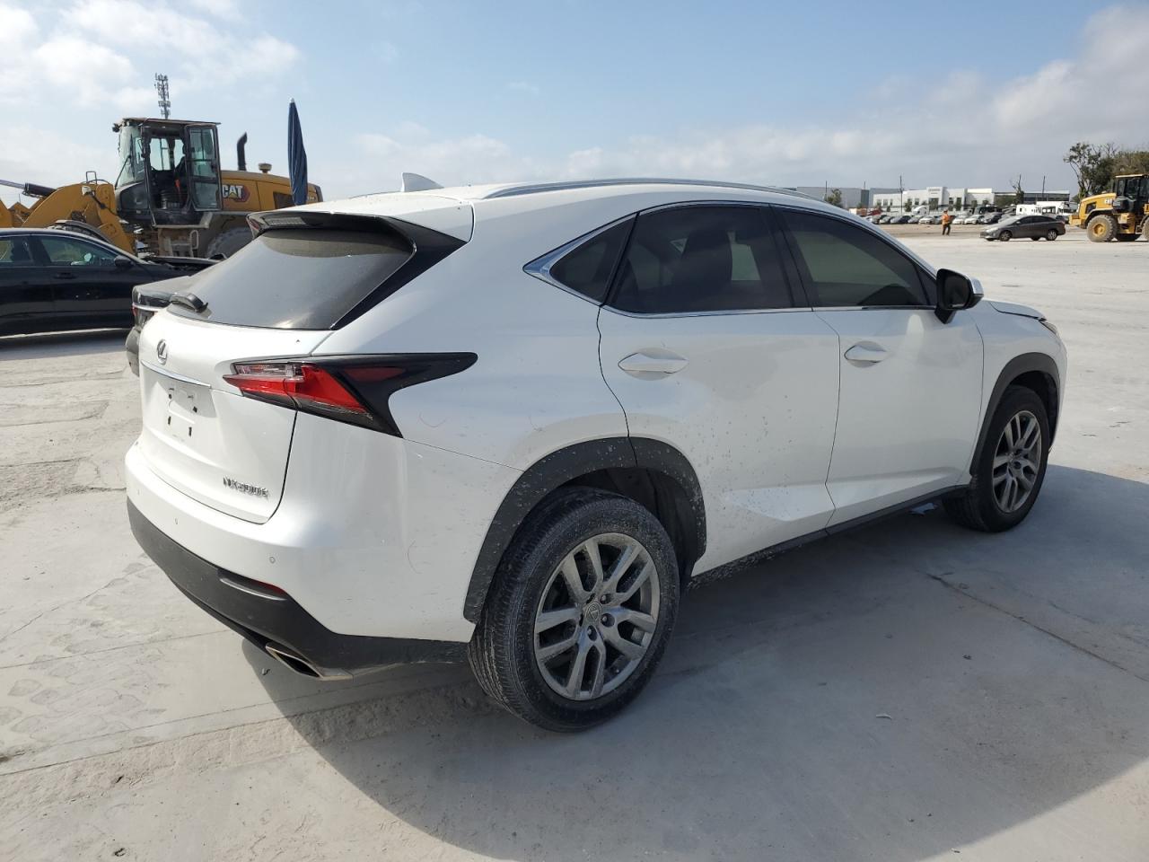 2017 Lexus NX VIN JTJYARBZXH2070523 Copart auction photo, front end damage thumbnail 3