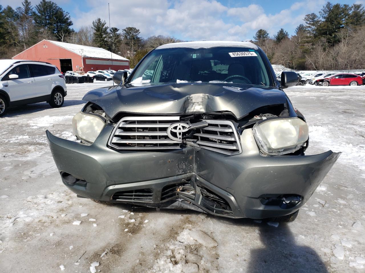 2008 Toyota Highlander VIN JTEES41A082088087 Copart auction photo, front end damage thumbnail 5