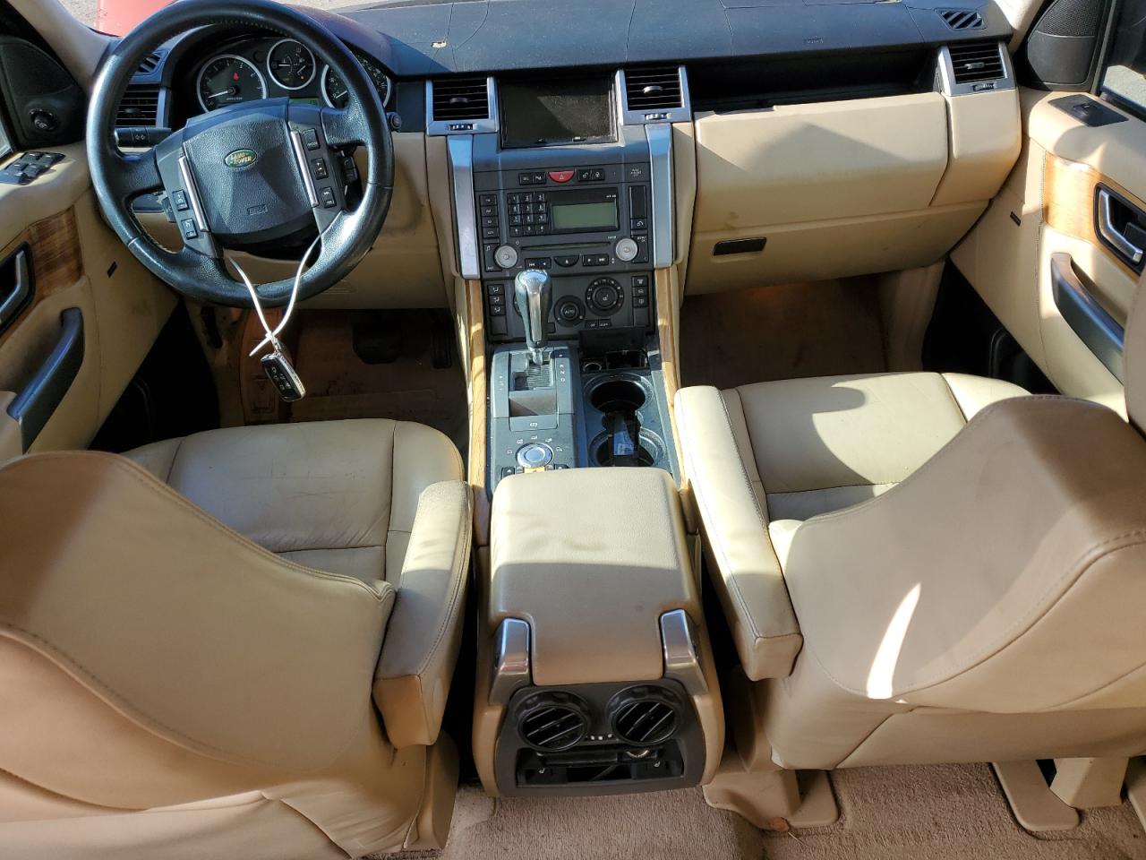 2007 Land Rover Range Rover VIN SALSK25497A112450 Copart auction photo, front end damage thumbnail 8
