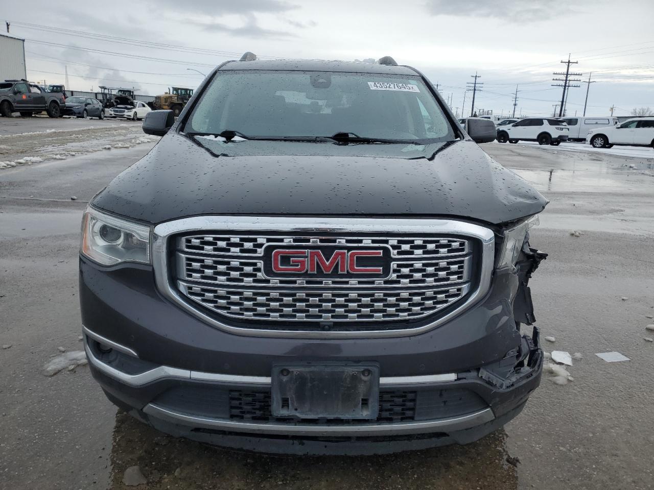 2017 GMC Acadia VIN 1GKKNXLSXHZ326755 Copart auction photo, front end / side damage thumbnail 5
