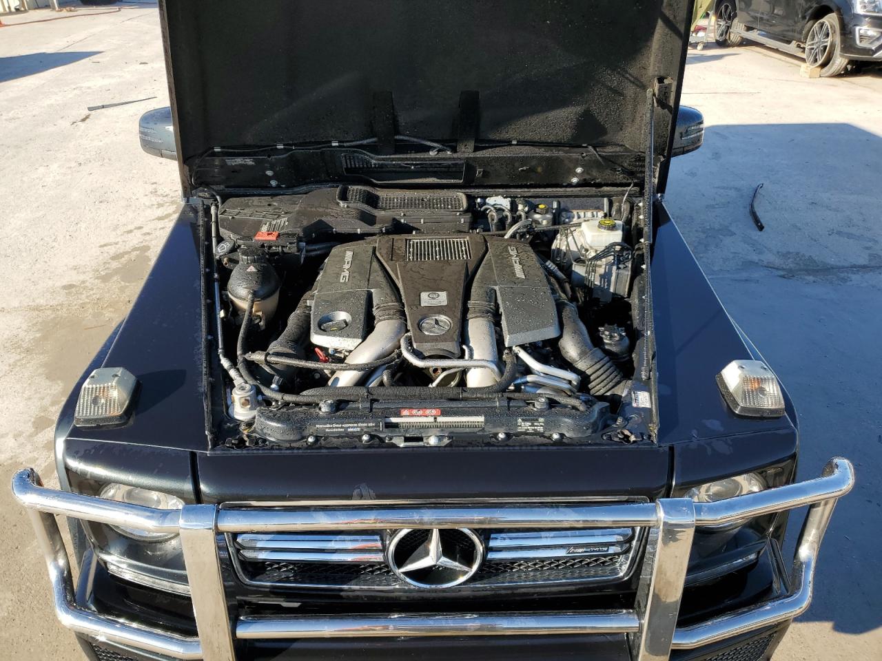 2017 Mercedes-Benz G-klasse VIN WDCYC7DF8HX281415 Copart auction photo, rear end / minor dent/scratches damage thumbnail 12