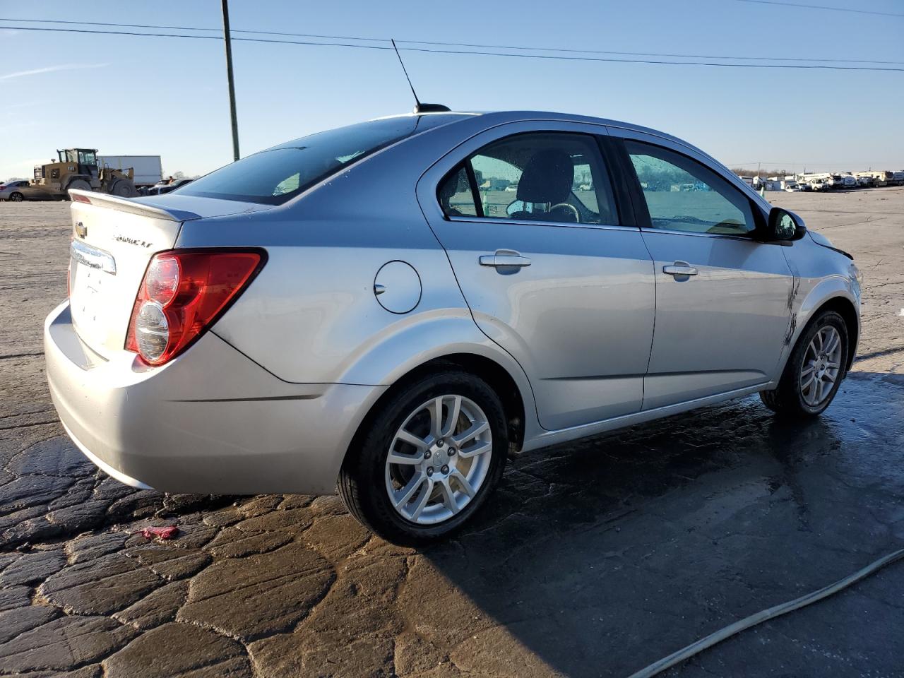 2015 Chevrolet Sonic VIN 1G1JC5SHXF4149537 Copart auction photo, front end / minor dent/scratches damage thumbnail 3