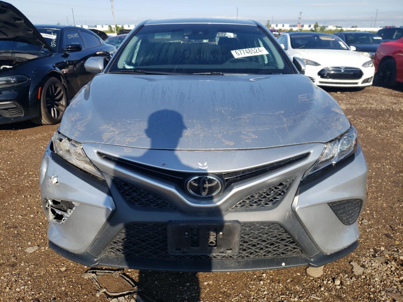 2019 Toyota Camry VIN 4T1B11HK5KU823869 Copart auction photo, all over damage thumbnail 5