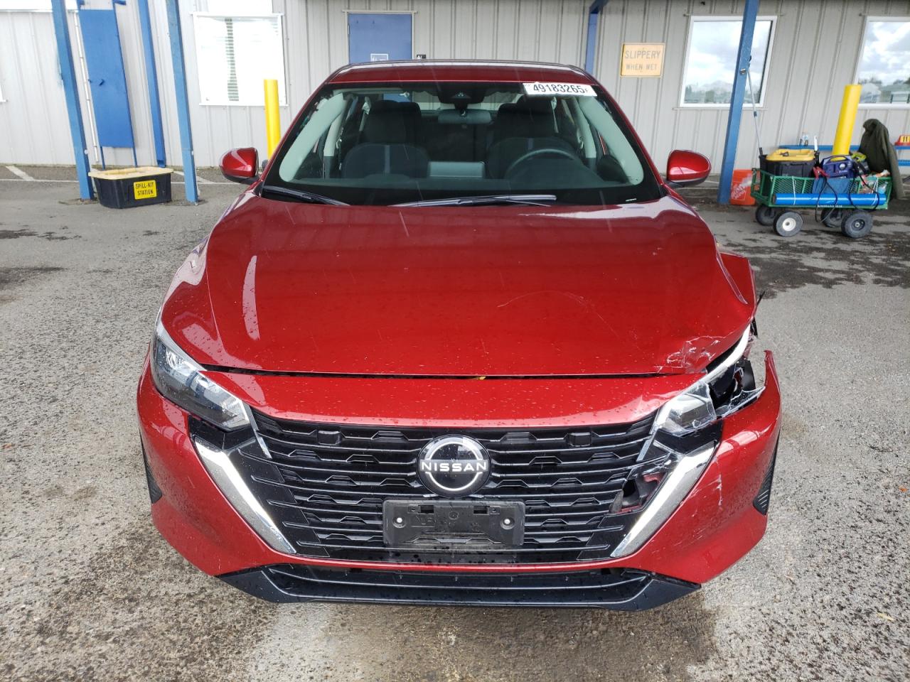 2024 Nissan Sentra VIN 3N1AB8CV8RY256378 Copart auction photo, front end damage thumbnail 5
