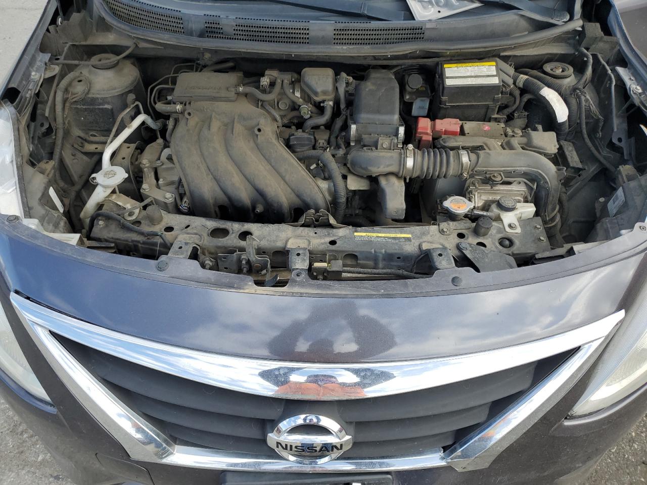 2015 Nissan Versa VIN 3N1CN7AP2FL895380 Copart auction photo, rear end / front end damage thumbnail 11