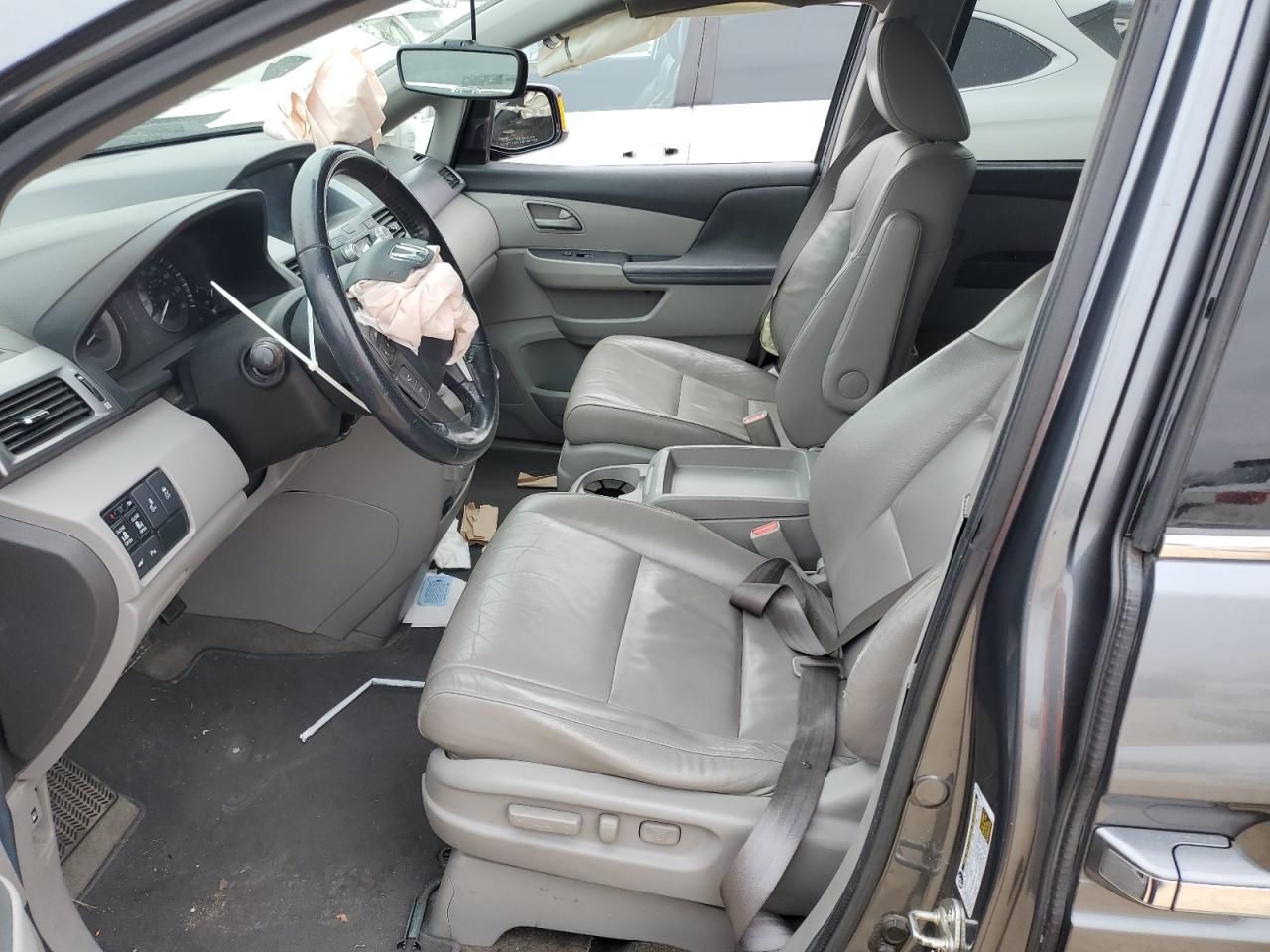 2013 Honda Odyssey VIN 5FNRL5H97DB030022 Copart auction photo, front end / mechanical damage thumbnail 7