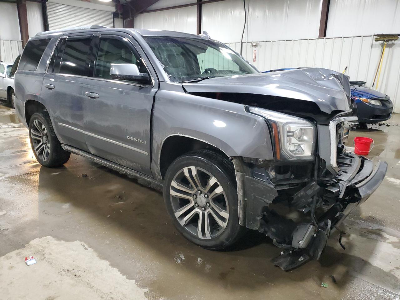 2018 GMC Yukon VIN 1GKS2CKJ3JR376302 Copart auction photo, front end damage thumbnail 4