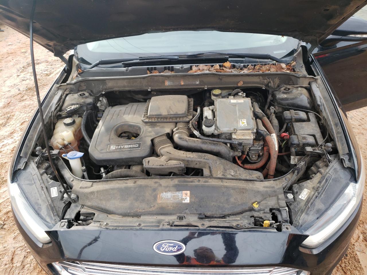 2016 Ford Fusion VIN 3FA6P0LU3GR183317 Copart auction photo, all over damage thumbnail 11