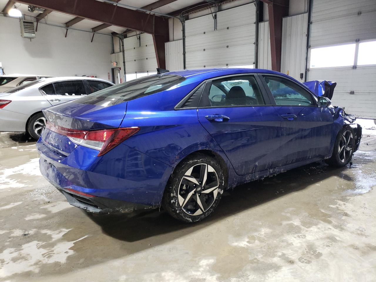 2023 Hyundai Elantra VIN KMHLS4AG2PU443517 Copart auction photo, front end damage thumbnail 3