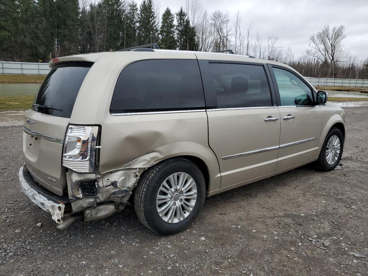 2012 Chrysler Town & Country VIN 2C4RC1GG1CR314936 Copart auction photo, rear end damage thumbnail 3